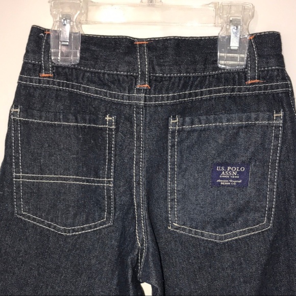 U.S. Polo Association Boys Blue Jeans Size 5 - Picture 6 of 7